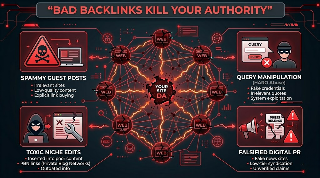 Toxic Backlinks Warning