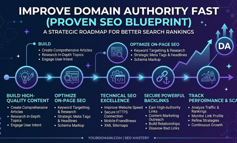 improve domain authority fast