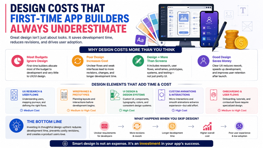 Design Costs That First-Time App Builders Always Underestimate