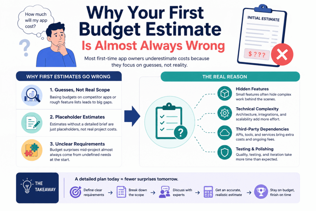 Why Your First Budget Estimate Is Almost Always Wrong