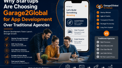 app development for startups with garage2global
