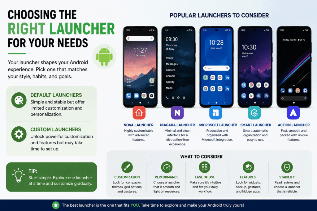 Choosing the Right Launcher for Your Needs