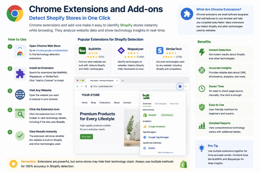 Chrome Extensions and Add-ons