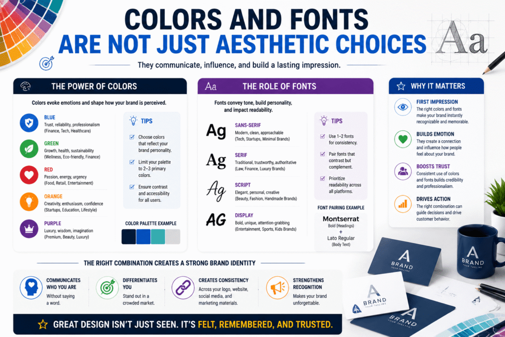 Colors and Fonts Are Not Just Aesthetic Choices