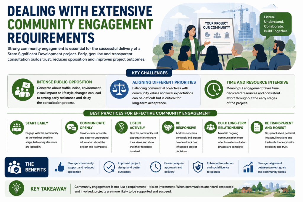Dealing With Extensive Community Engagement Requirements