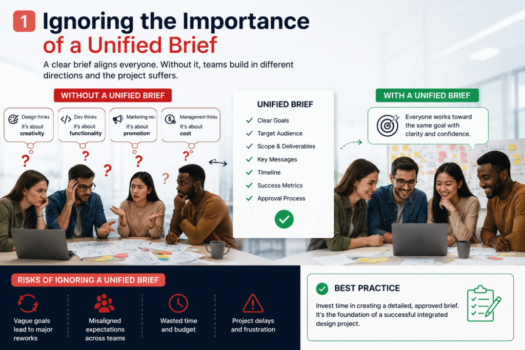 Ignoring the Importance of a Unified Brief