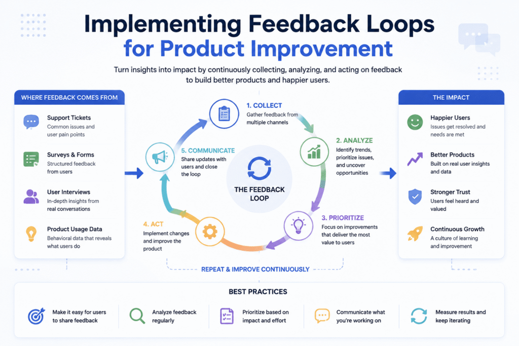 Implementing Feedback Loops for Product Improvement