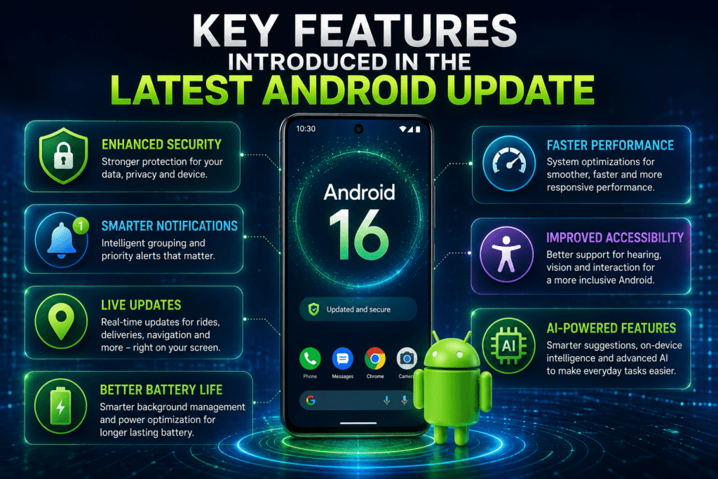 Key Features Introduced in the Latest Android Update