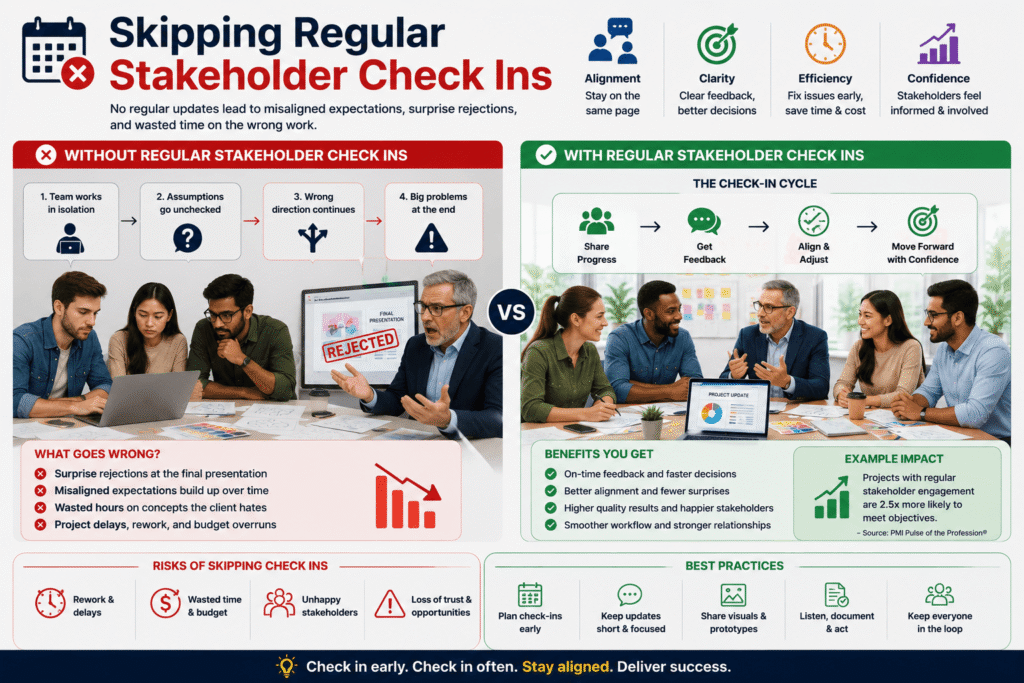 Skipping Regular Stakeholder Check Ins