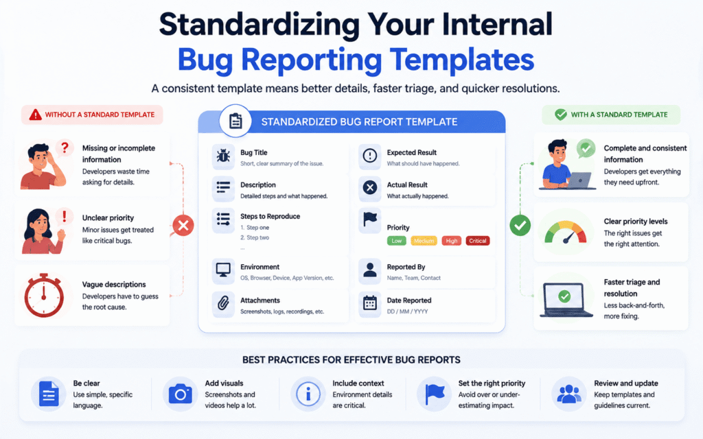Standardizing Your Internal Bug Reporting Templates