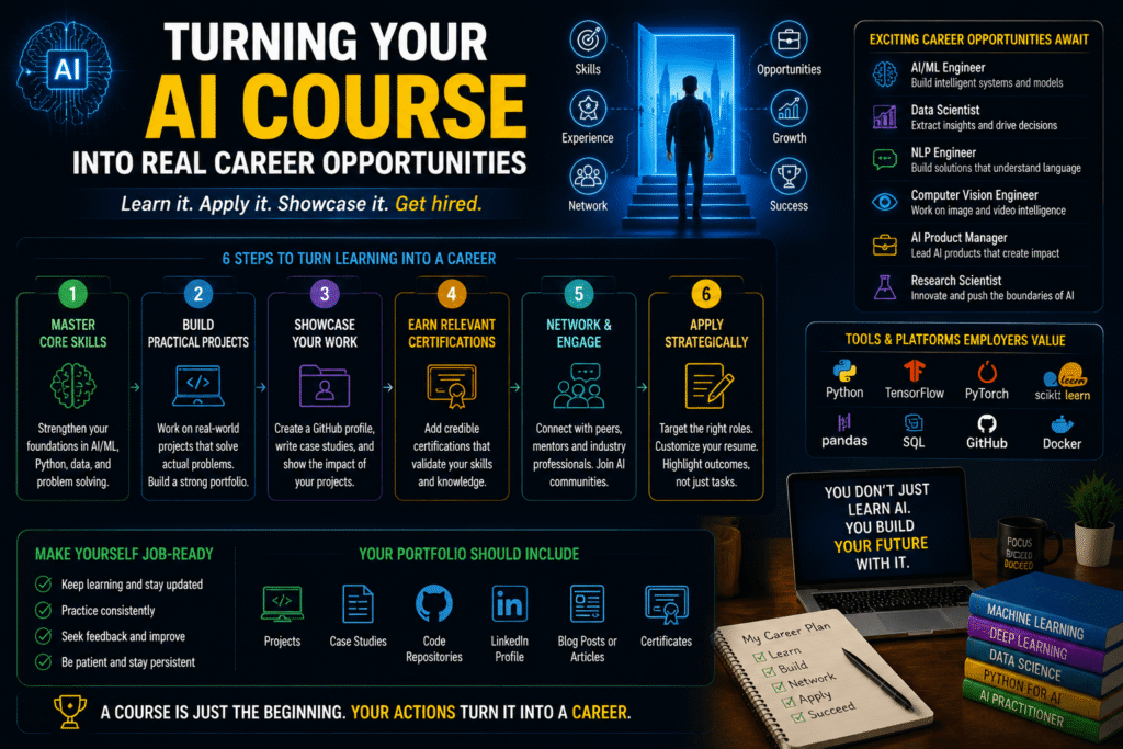 Turning Your AI Course Into Real Career Opportunities