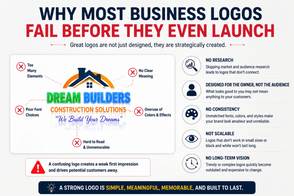 Why Most Business Logos Fail Before They Even Launch