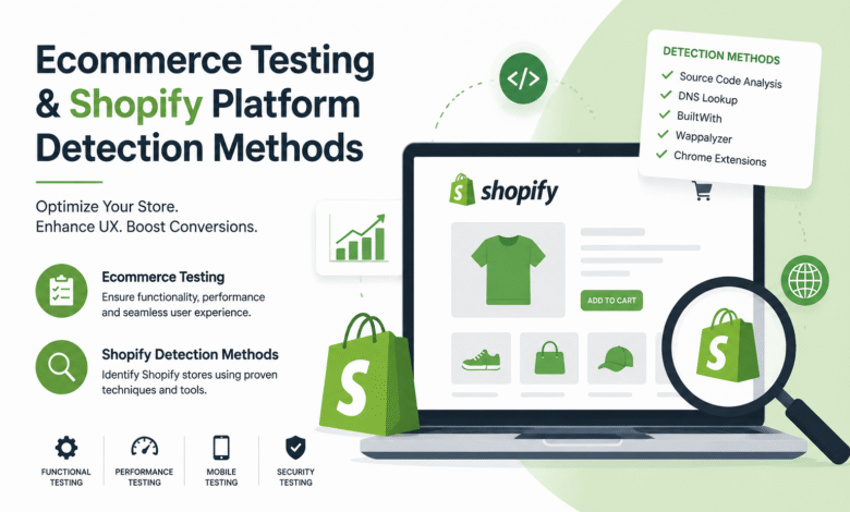 shopify ecommerce platform detection methods
