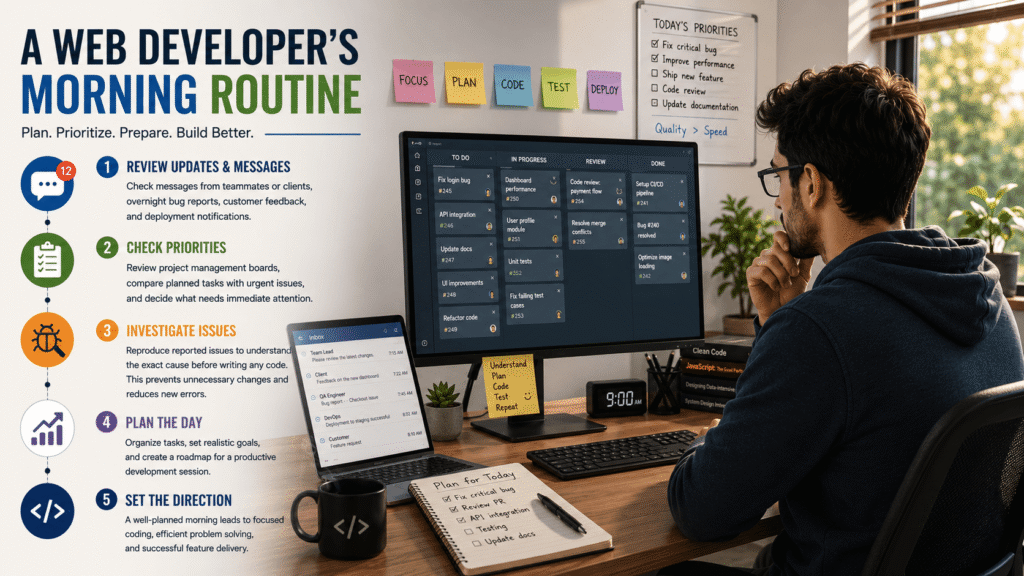 The Morning Routine of a Coder