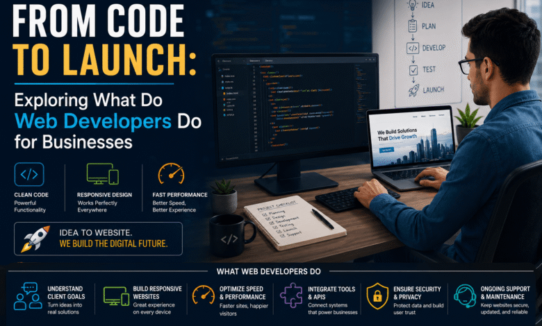 what do web developers do