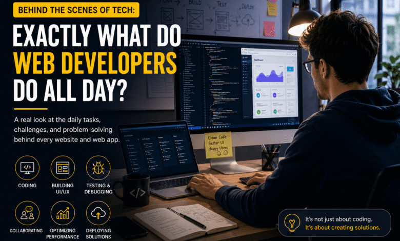 what do web developers do
