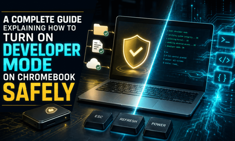 A Complete Guide Explaining how to turn on developer mode on chromebook Safely
