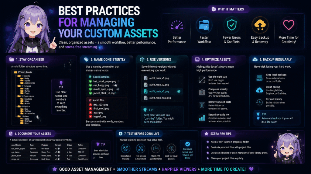 Best Practices for Managing Your Custom Assets
for this