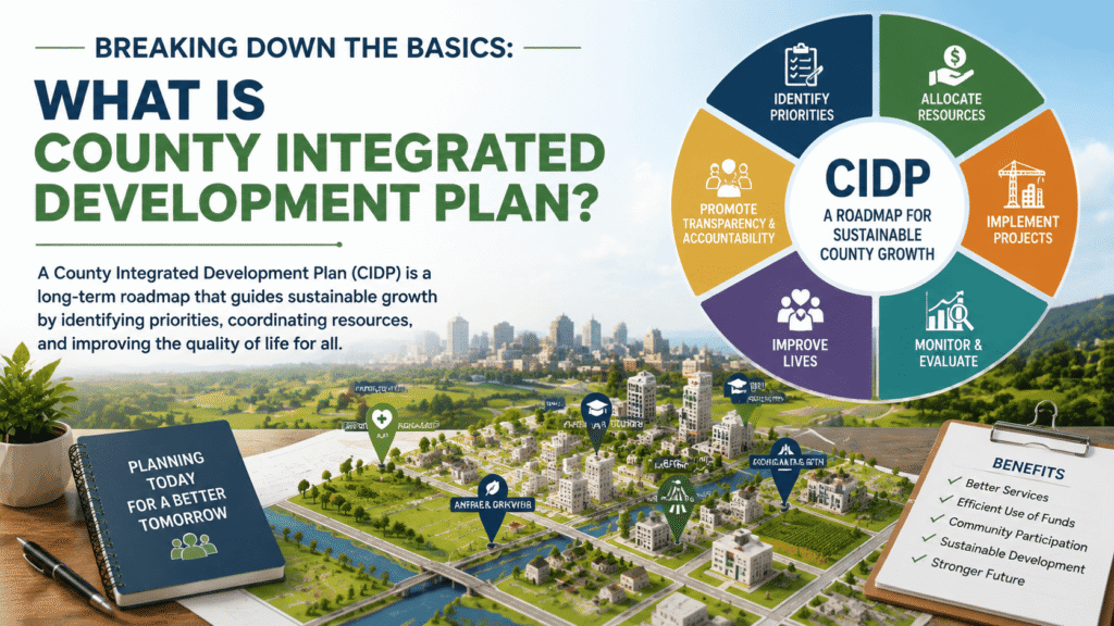 Breaking Down the Basics What Is County Integrated Development Plan