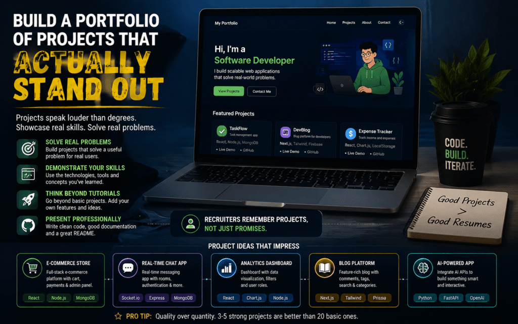 Build a Portfolio of Projects That Actually Stand Out