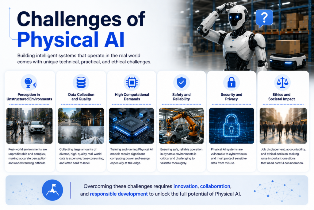 Challenges of Physical Artificial Intelligence