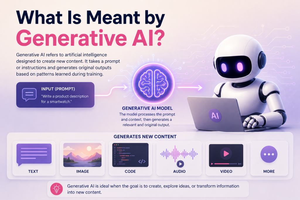 What Is Meant by Generative AI?