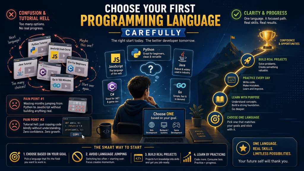 Choose Your First Programming Language Carefully