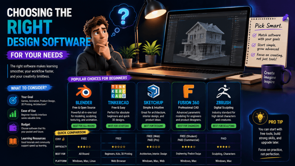 Choosing the Right Design Software for Your Needs