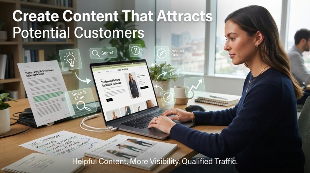 Create Content That Attracts Potential Customers
