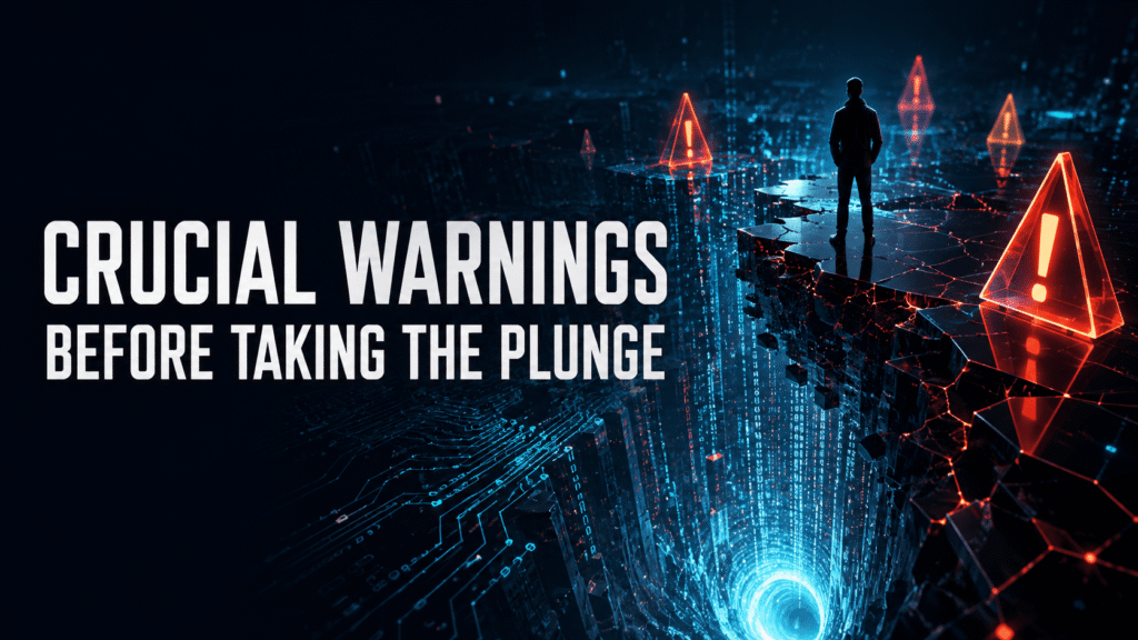 Crucial Warnings Before Taking the Plunge