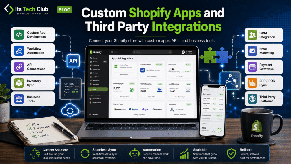 Custom Shopify Apps and Third Party Integrations