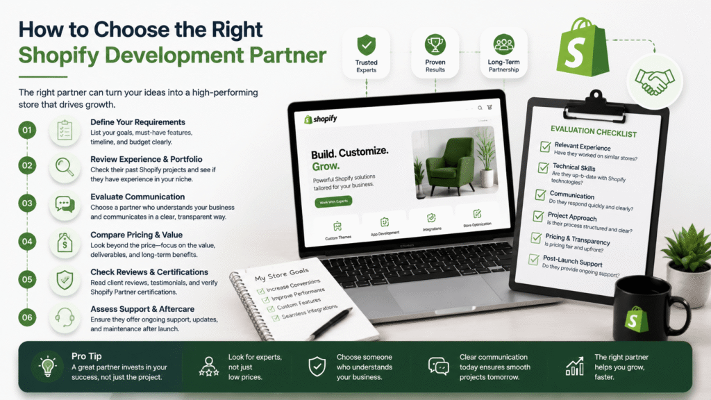 How to Choose the Right Shopify Development Partner