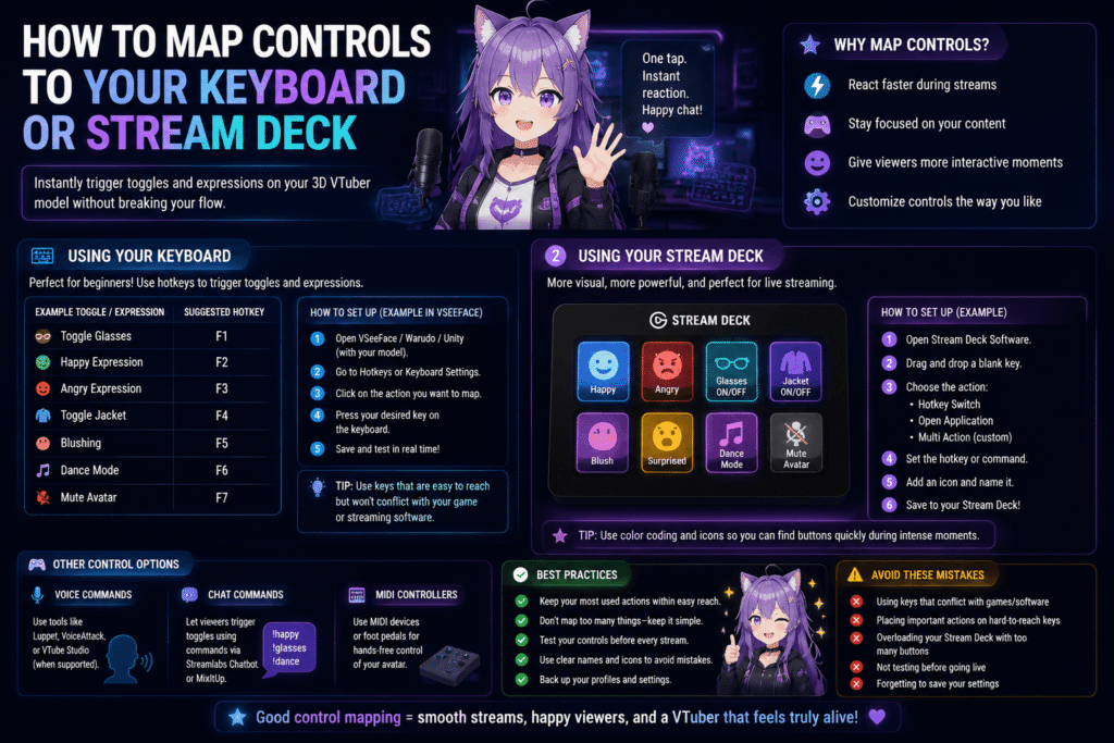 How to Map Controls to Your Keyboard or Stream Deck