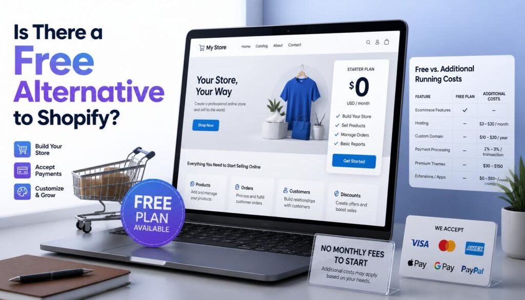 Is There a Free Alternative to Shopify