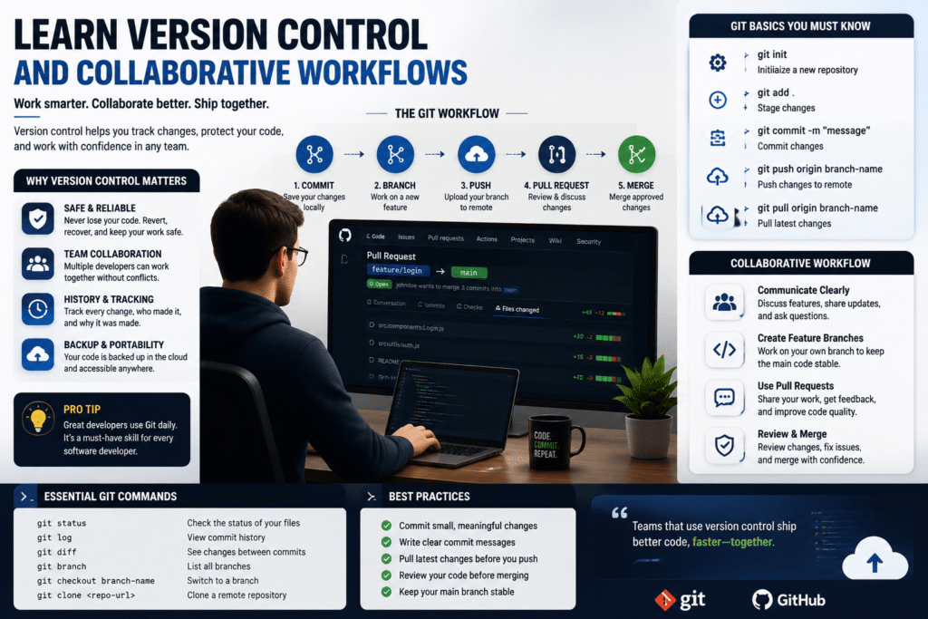 Learn Version Control and Collaborative Workflows
