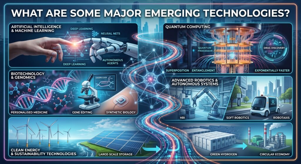 What are some Major Emerging Technology
