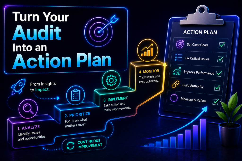 Turn Your Audit Into an Action Plan