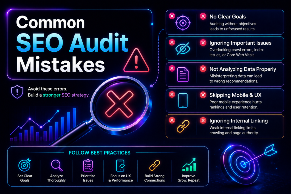 Common SEO Audit Mistakes