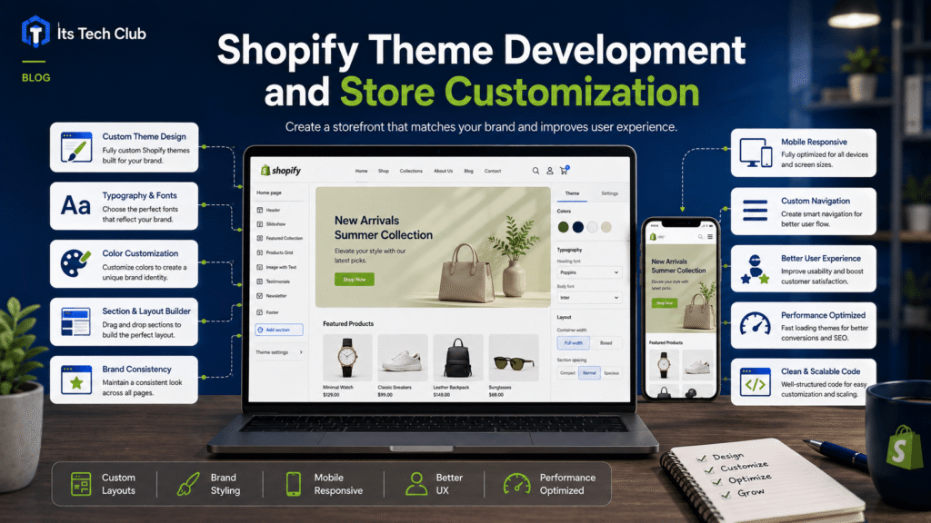 Shopify Theme Development and Store Customization