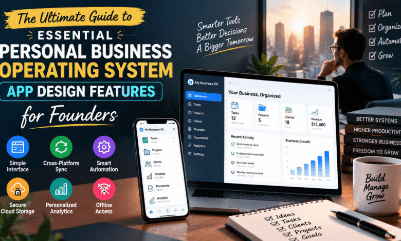 The Ultimate Guide to Essential Personal Business Operating System App Design Features for Founders