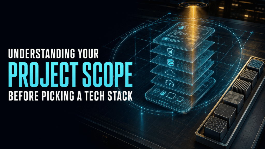 Understanding Your Project Scope Before Picking a Tech Stack