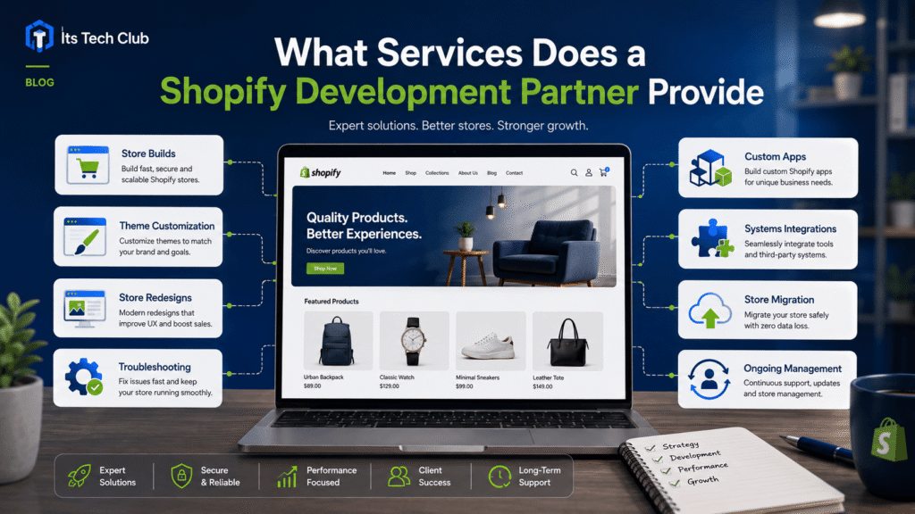 What Services Does a Shopify Development Partner Provide