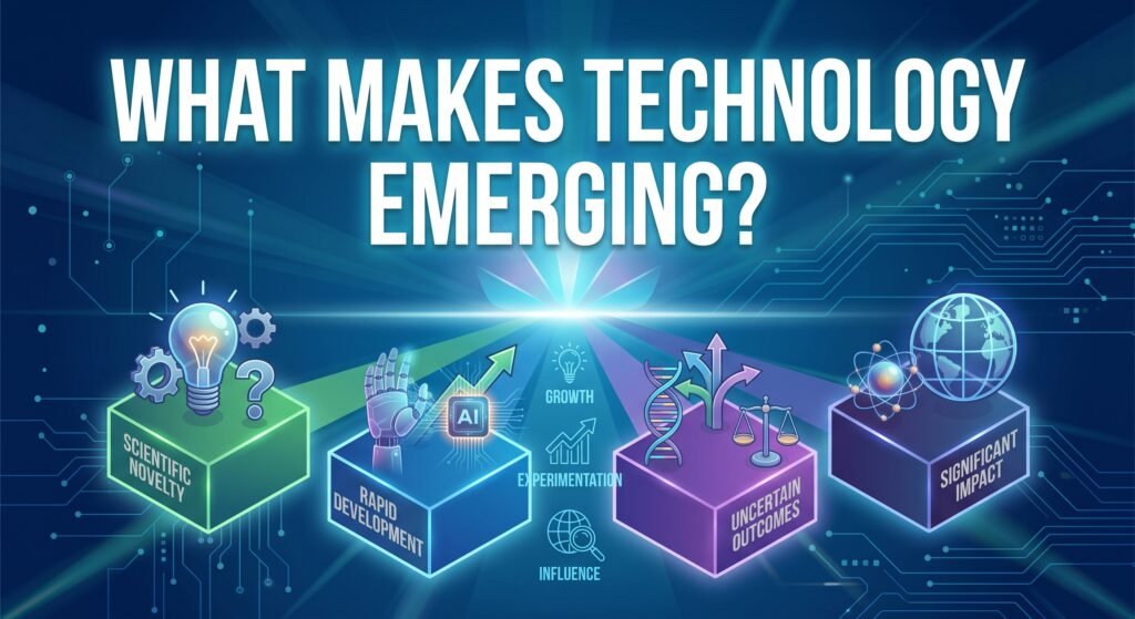 What Makes Technology Emerging?
