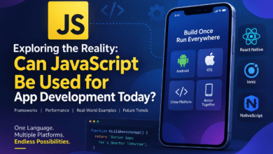 can javascript be used for app development