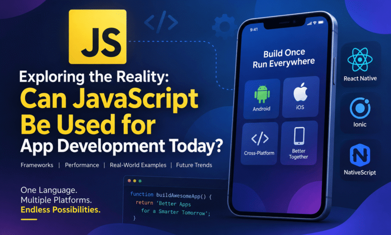 can javascript be used for app development