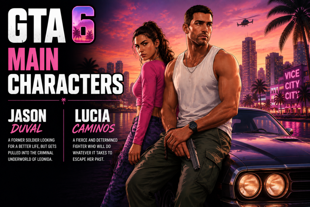 GTA 6 Main Characters