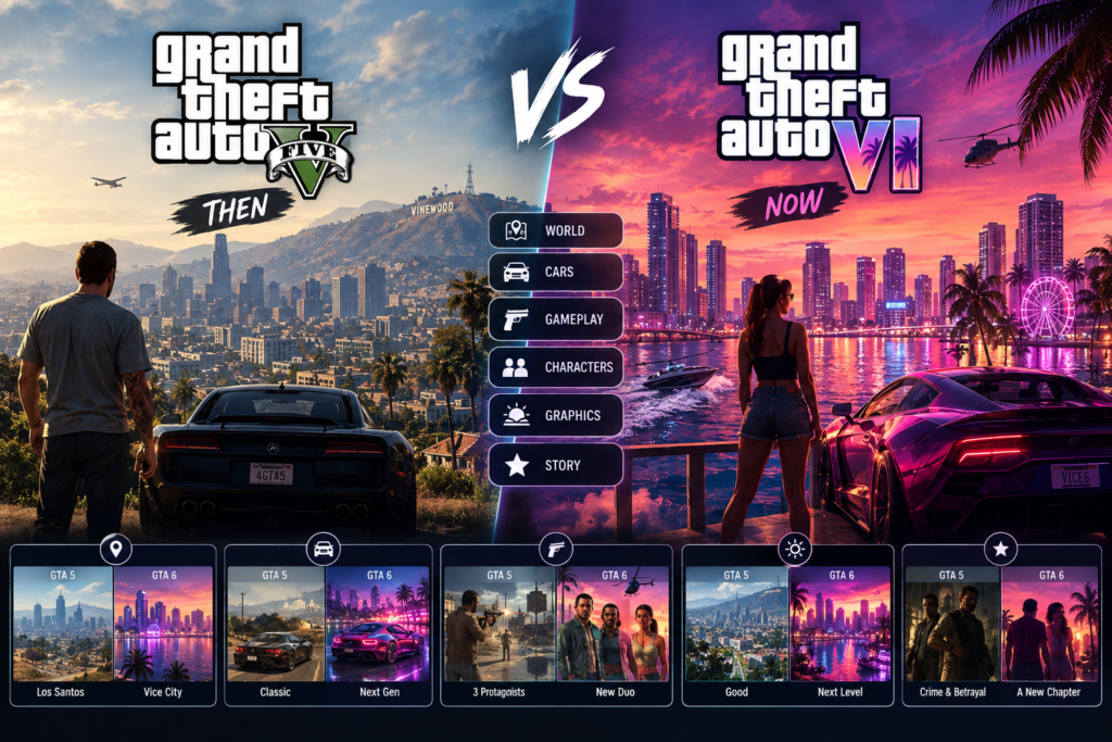 What Makes GTA 6 Different From GTA 5?
