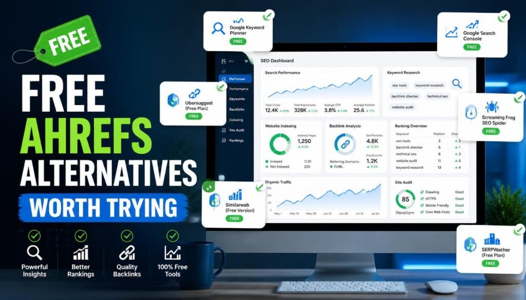 Free Ahrefs Alternatives Worth Trying