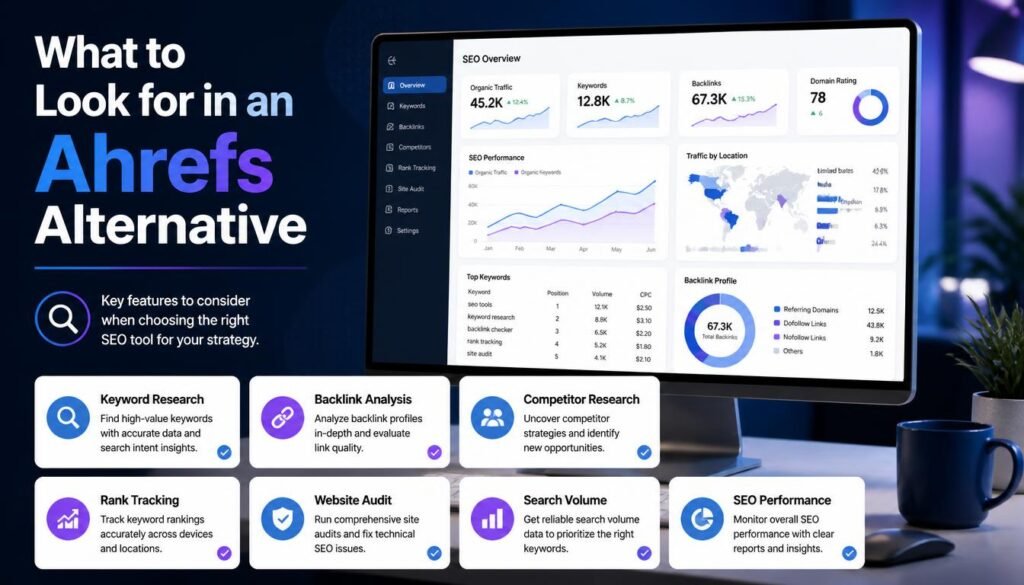 What to Look for in an Ahrefs Alternative