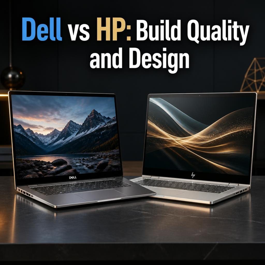 Dell vs HP: Build Quality and Design